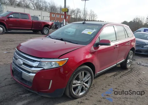 2014 Ford Edge Sel z USA, uszkodzony, nr VIN 2FMDK4JC0EBA13487